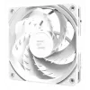 120mm ARGB korpusa ventilators ZALMAN ZM-AF120R ARGB White — 120mm, ARGB apgaismojums, balts rāmis