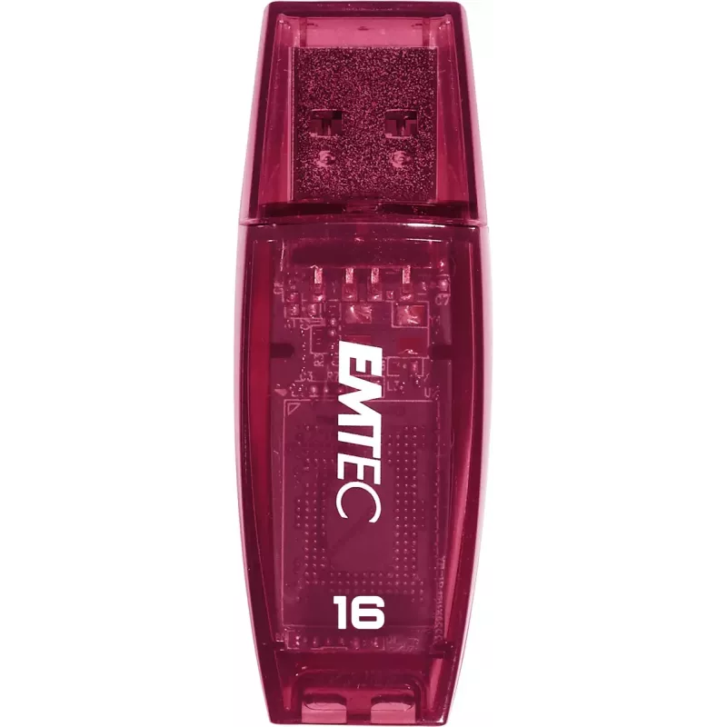 USB zibatmiņa Emtec 16 GB USB Type-A 2.0 C410 Sarkana