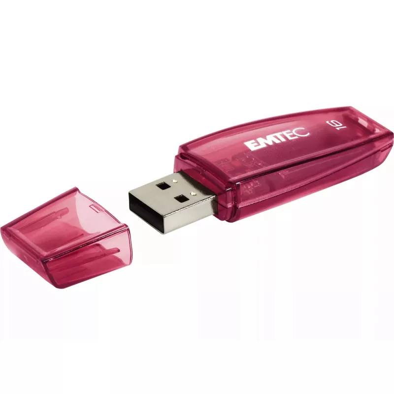 USB zibatmiņa Emtec 16 GB USB Type-A 2.0 C410 Sarkana