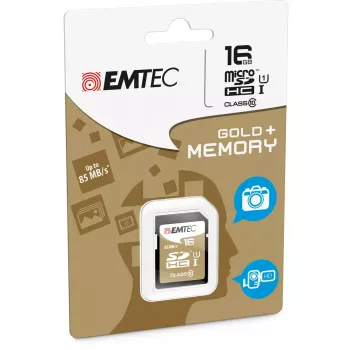 Emtec 16 GB SDHC Class 10 Gold atmiņas karte
