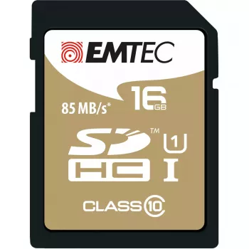 Emtec 16 GB SDHC Class 10 Gold atmiņas karte