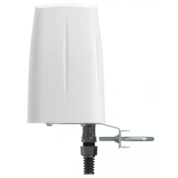 Omnivirziena tīkla antena QuWireless QuSpot PoE/LAN 4 dBi, 0.694–6 GHz, vertikāla polarizācija