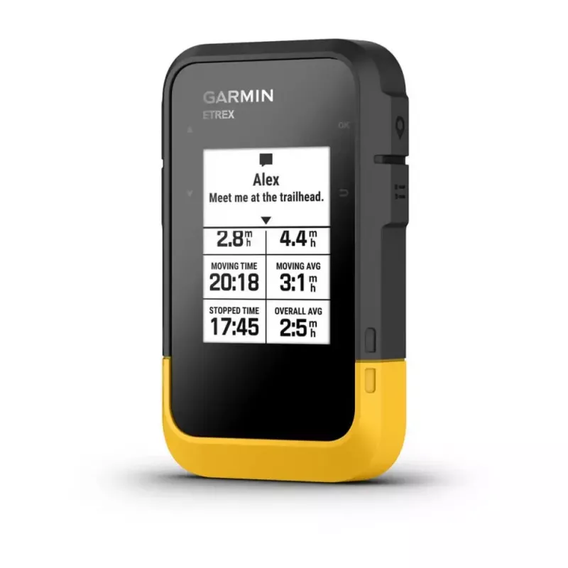 Rokas navigators Garmin eTrex SE 5,59 cm 240 x 320 pikseļi Melns Dzeltens