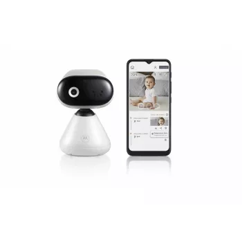 Mazuļa kamera MOTOROLA PIP1000 — Wi‑Fi, nakts redzamība, divvirzienu audio
