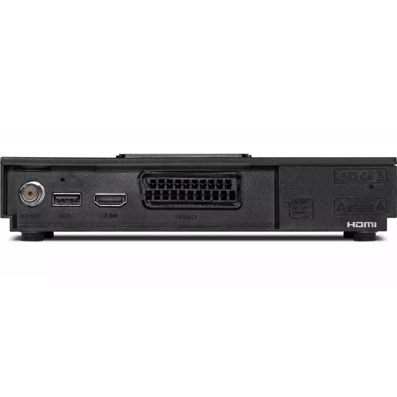 Kabeļu uztvērējs TechniSat HD-C 233 Melns DVB-C 1 Tuner