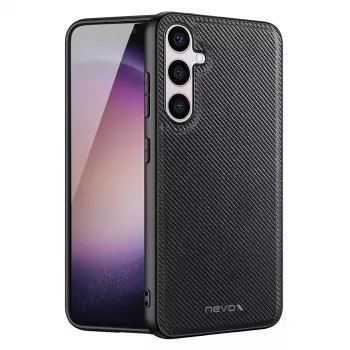 Mobilā telefona maciņš Nevox StyleShell NYLO Samsung Galaxy S24 Plus Melns 16.8 cm