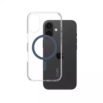 PanzerGlass CARE by Flagship Case Caurspīdīgs Urban Combat Zils MagSafe iPhone '24 6.1 collas
