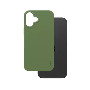 PanzerGlass CARE™ by ® Case Green w. MagSafe iPhone 16 Plus, Vāciņš, Apple, Apple - iPhone 16 Plus, Zaļš
