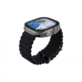 PanzerGlass ® Pilna Korpusa Aizsardzība Caurspīdīga Apple Watch Ultra 3 | Ultra 2 | Ultra | 49mm