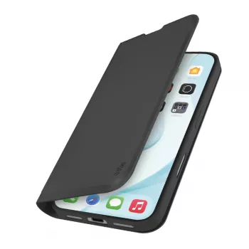 Maciņa korpuss SBS TEWALIP1763K iPhone 17 Melns ar galda statīvu