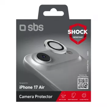 SBS TECAMGLIP1766 ekrāna aizsargs Apple iPhone 17 Air – triecienizturīgs un skrāpējumizturīgs
