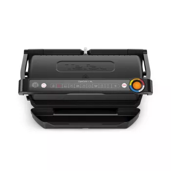 Kontakta grils Tefal Optigrill+ XL GC727810 2000 W, taisnstūra, regulējams termostats, melns, 445×365×175 mm