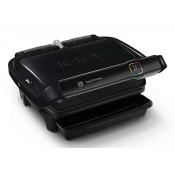 Kontaktgrils Tefal OptiGrill Elite GC7508 Melns Termoplasts Taisnstūrveida