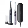Rotējoši-oscilējoša zobu birste Oral-B iO 80363731 Melns Sudrabs Pieaugušajiem Smaganu kopšana Jutīgi Zobi Balināšana