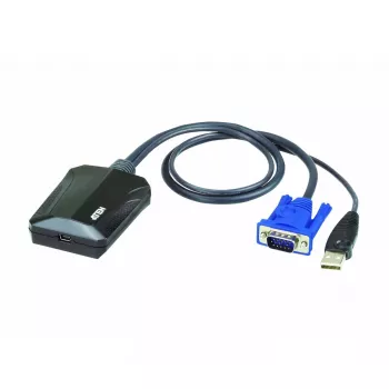 ATEN CV211 Laptop USB KVM konsoles avārijas kartes adapteris