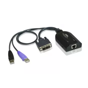 ATEN KA7166 KVM adaptera kabelis (CPU modulis), USB - DVI uz Cat5e/6