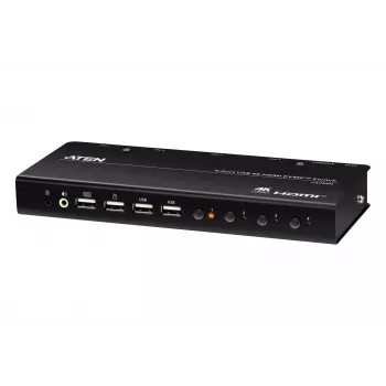 ATEN CS784H 4 portu USB 4K HDMI KVM slēdzis ar USB tastatūru, peli un video atbalstu