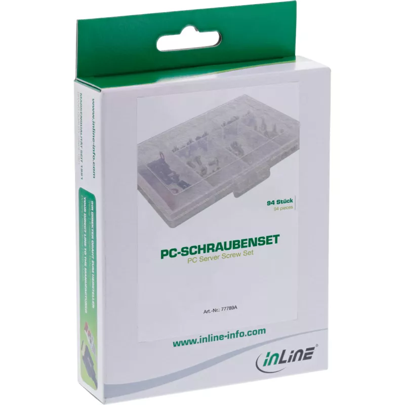 InLine PC Server Skrūvju Komplekts 94gab.