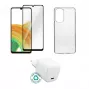 Iekštelpu maiņstrāvas lādētāja komplekts eSTUFF ES-KIT-SAMGALA335G Samsung Galaxy A33, caurspīdīgs/balts, 0.094 kg