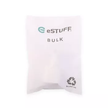 eSTUFF ES637025-BULK sienas lādētājs viedtālruņiem Balts Ātrā uzlāde Iekštelpām