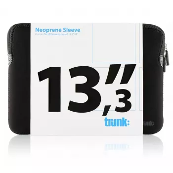 Sleeve maciņš Trunk TR-PC13-BLK 33.8 cm 13.3 collas Melns