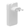 dbramante1928 Pro - EU/US Slīpais Lādētājs - USB-C 65W+USB-A 30W - Balts