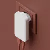 dbramante1928 Pro - EU/US Slīpais Lādētājs - USB-C 65W+USB-A 30W - Balts