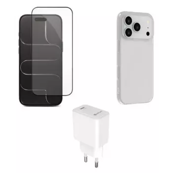 Komplekts eSTUFF ES-KIT-IPH17PROMAX lādētājs un kabelis iPhone 17 Pro Max