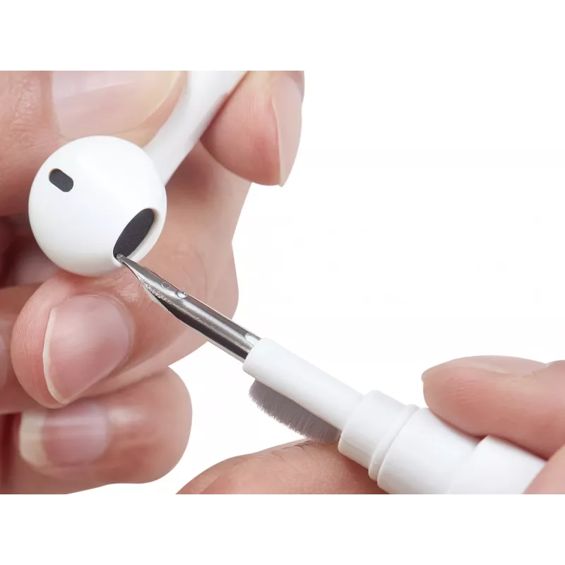 Tīrīšanas komplekts Sandberg Cleaning Pen Kit Airpods pelēks balts