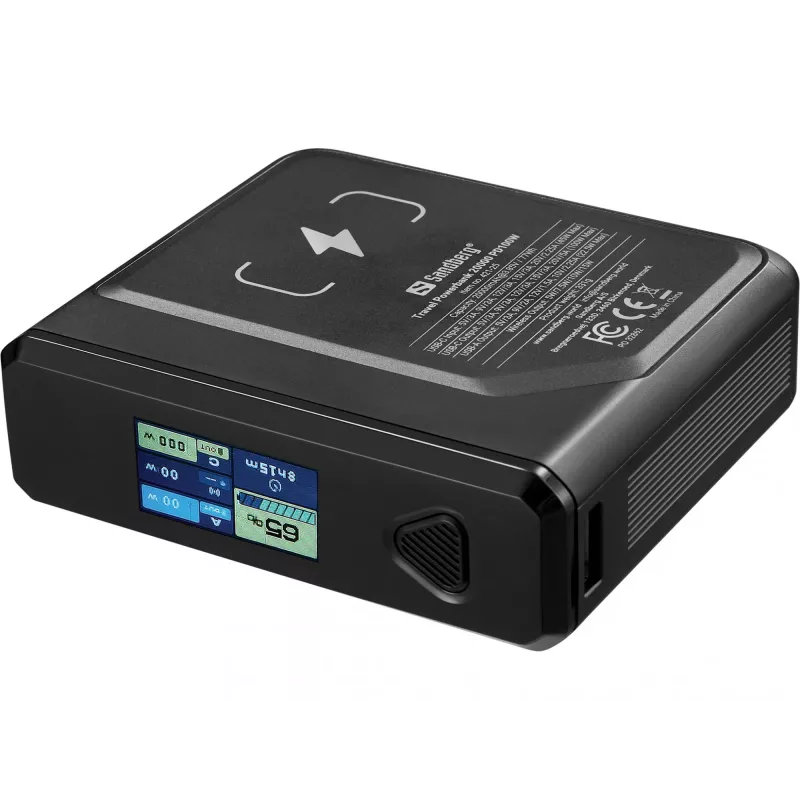 Pārnēsājamais lādētājs Sandberg Travel Powerbank 20000 PD100W, 20000 mAh