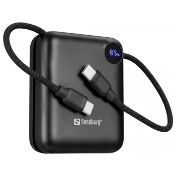 Pārnēsājams lādētājs Sandberg Powerbank 10000 PD20W Connect, 10000 mAh
