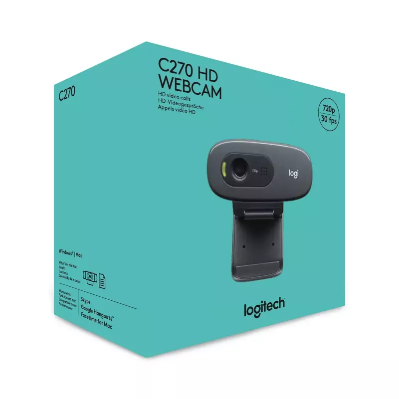 Tīmekļkamera Logitech C270 HD
