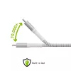dbramante1928 re-charge Pro - BRD kabelis 1,2m USB-A uz USB-C - balts