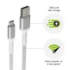 dbramante1928 re-charge Pro - BRD kabelis 1,2m USB-A uz USB-C - balts