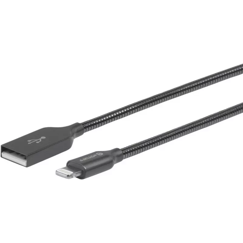 eSTUFF ES601065 Lightning kabelis 0,5 m Pelēks