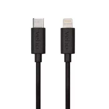 Veho USB-C uz Lightning kabelis uzlādei un datu sinhronizācijai 0.2m 8g