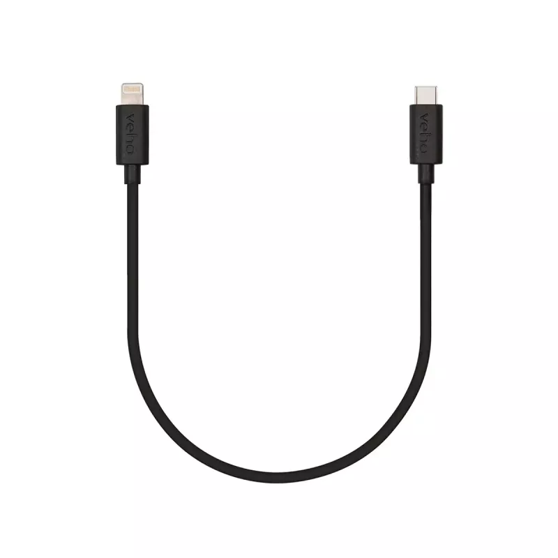 Veho USB-C uz Lightning kabelis uzlādei un datu sinhronizācijai 0.2m 8g