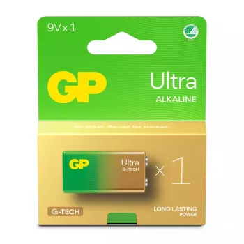 GP Batteries Ultra Alkaline GP1604AU 9V sārmaina baterija