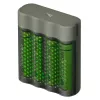 Bateriju lādētājs GP Batteries GP M451 ar 4x AA 2600 mAh akumulatoriem
