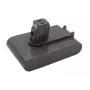 CoreParts MBXVAC-BA0040 akumulators Dyson putekļsūcējiem DC31, DC34, DC35, DC44, 22,2 V 2000 mAh 44,4 Wh Li-ion, melnā krāsā