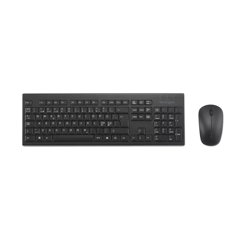 Kensington KM150 EQ Bezvadu komplekts Pilna izmēra tastatūra un pele