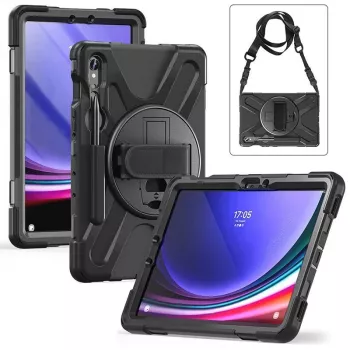 Aizsargmaciņa eSTUFF ES681857-BULK Samsung Tab S9/S8/S7 11 collu ar 2 statīva režīmiem