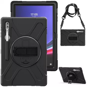 Macību planšetes maciņš eSTUFF ES681859-BULK Samsung Tab S9 Ultra 37,1 cm 2 statīva režīmi