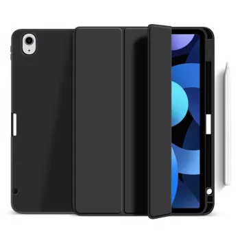 eSTUFF ES68201160-BULK planšetes maciņš 27.7 cm (10.9 collu) Folio Melns, Caurspīdīgs
