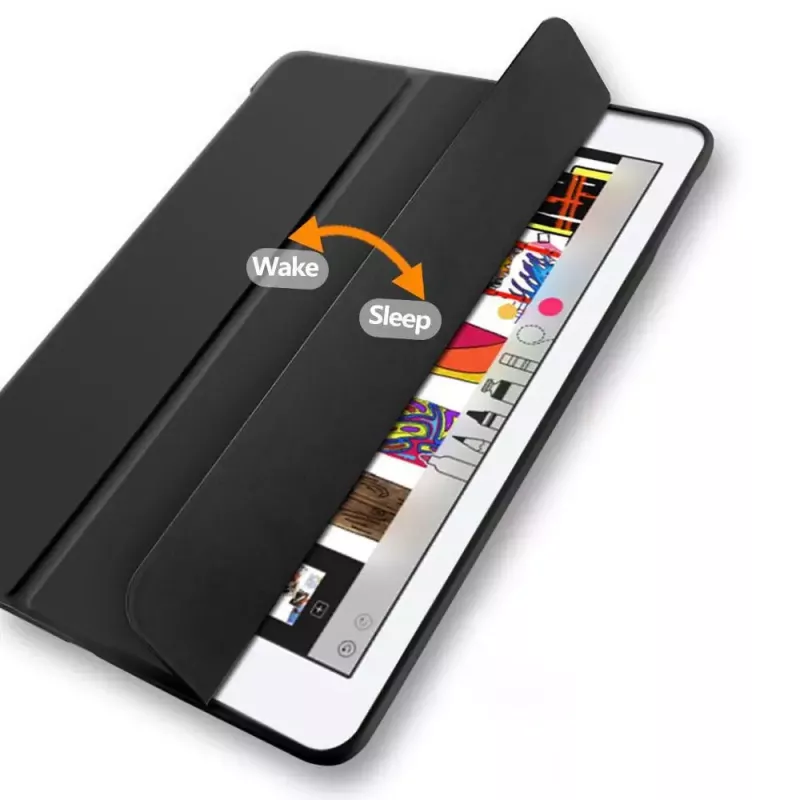eSTUFF ES68204001-BULK planšetes maciņš 27.7 cm (10,9 collu) Folio Melns
