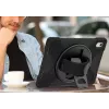 eSTUFF ES683300-BULK CHICAGO Full Body Defender aizsargmaciņš, paredzēts Apple iPad 10,9 collu (27,7 cm) 10./11. paaudzei, polikarbonāts/silikons, melns