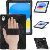 eSTUFF ES683300-BULK CHICAGO Full Body Defender aizsargmaciņš, paredzēts Apple iPad 10,9 collu (27,7 cm) 10./11. paaudzei, polikarbonāts/silikons, melns