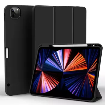 eSTUFF ES68201301-BULK planšetes maciņš 32,8 cm (12,9 collu) Folio Melns