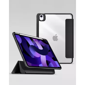 eSTUFF ES68202251-BULK planšetdatora maciņš 27.7 cm (10.9 collu) Folio Melns