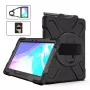 eSTUFF CHICAGO pilna korpusa aizsargmaciņš Samsung Galaxy Tab Active Pro/Active 4 Pro - Melns